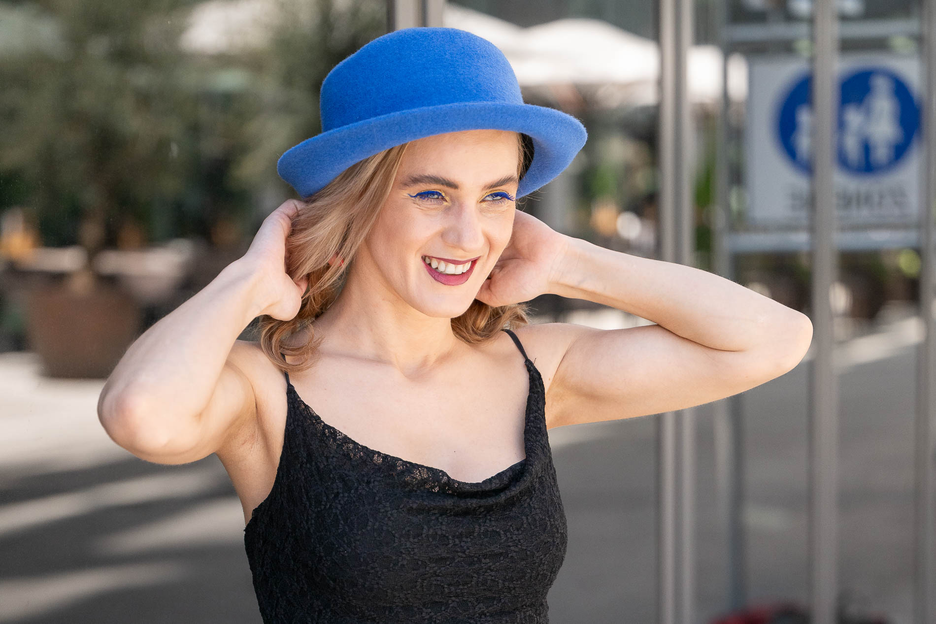 Porträtfoto während eines Fotoworkshops mit Bettina Meister