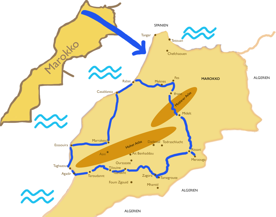 Route photo workshop Morocco - Round trip Image